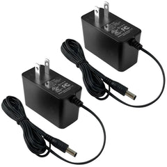 UL Certified 12V 1A Security Camera Power Adapter, 4.9 ft (2-Pack)