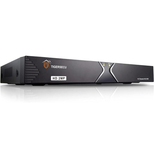 TIGERSECU Super HD 1080P 16-Channel Hybrid 6-in-1 DVR Security Recorder Without Hard Drive (Cameras and Hard Drive Not Included)