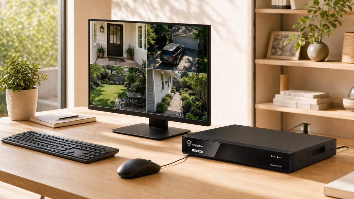 8-Channel Hybrid Security DVR
