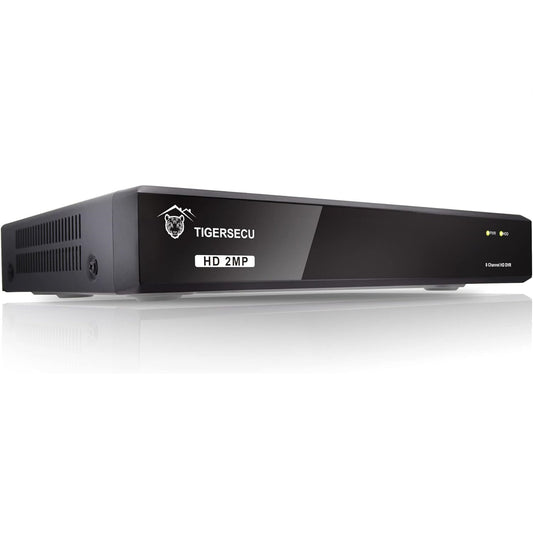TIGERSECU Super HD 1080P 8-Channel Hybrid 6-in-1 DVR Security Recorder Without Hard Drive (Cameras and Hard Drive Not Included)