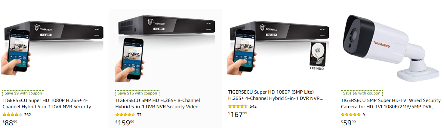TIGERSECU Summer Sale